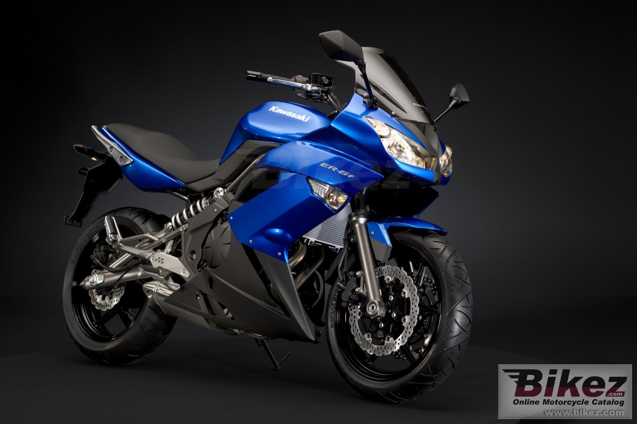 Big Kawasaki er-6f picture and wallpaper from Bikez.com